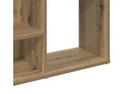 Biombo/librería hecho a mano roble 100x24x140 cm