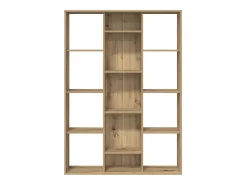 Biombo/librería hecho a mano roble 100x24x140 cm