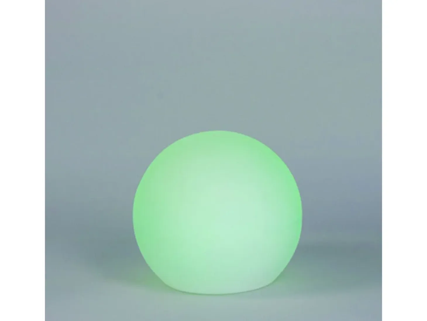 Bola de luz exterior Buly 50 cm Solar + recarga eléctrica