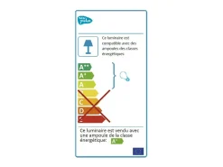 Bola de luz exterior Buly 50 cm Solar + recarga eléctrica