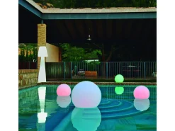 Bola de luz exterior Buly 30 cm Solar + recarga eléctrica (+ Flotante)