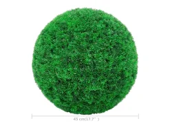 Bolas de boj artificial 2 unidades 45 cm ES262139