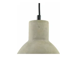 Broni Lámpara Colgante de Techo Dome Negra, 1 Luz, E27