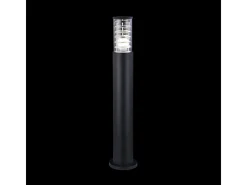 Bronx Bolardo de Pie Exterior Negro, 1 Luz IP54, E27