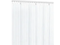 Burlete para puerta PVC transparente 200x1,6 mm 10 m ES513621