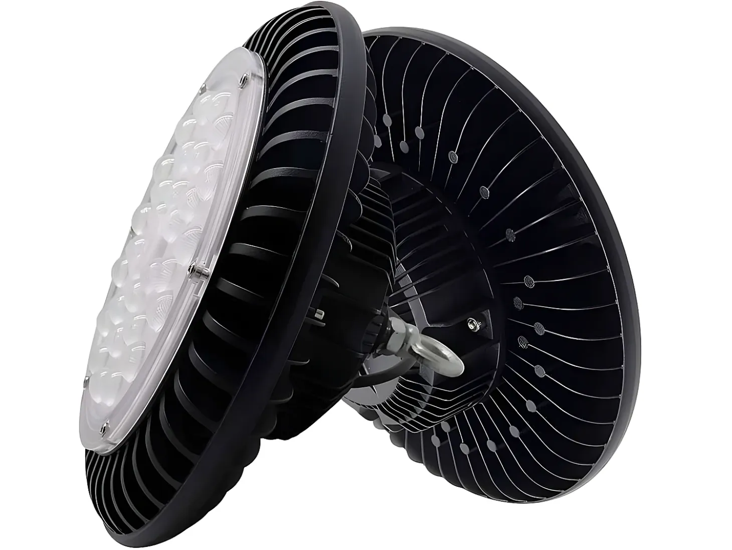 Campana Led 100 W Monzonita 6500k Negro Led Smd