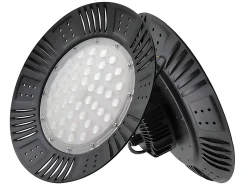 Campana Led Industrial Modelo Granito 200w 6500k Negro Ip65