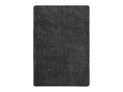Charleroi Alfombra peluda antideslizante gris oscuro 120x170 cm