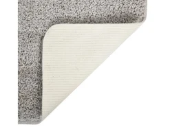Charleroi Alfombra peluda antideslizante gris claro 200x290 cm
