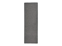 Christiaan Alfombra de exterior de tejido plano gris 80x250 cm