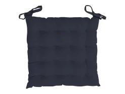 Cojin de silla acolchado 40x40 cm ALIX jean blue