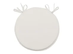 Cojin de silla bistro top 40 cm ALIX blanco
