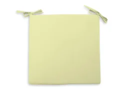 Cojin de silla exterior impermeabilizada 40x40X5 cm ALIX verde lima