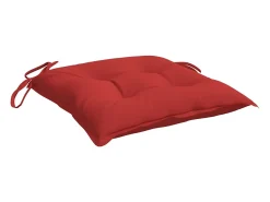 Cojines de palets de jardín 4 uds tela Oxford rojo 50x50x7 cm ES582241