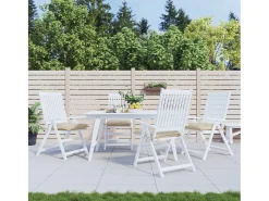 Cojines de palets de jardín 4 uds tela Oxford beige 50x50x7 cm ES217667
