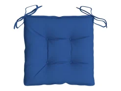 Cojines de palets de jardín 4 unidades tela Oxford azul 50x50x7 cm