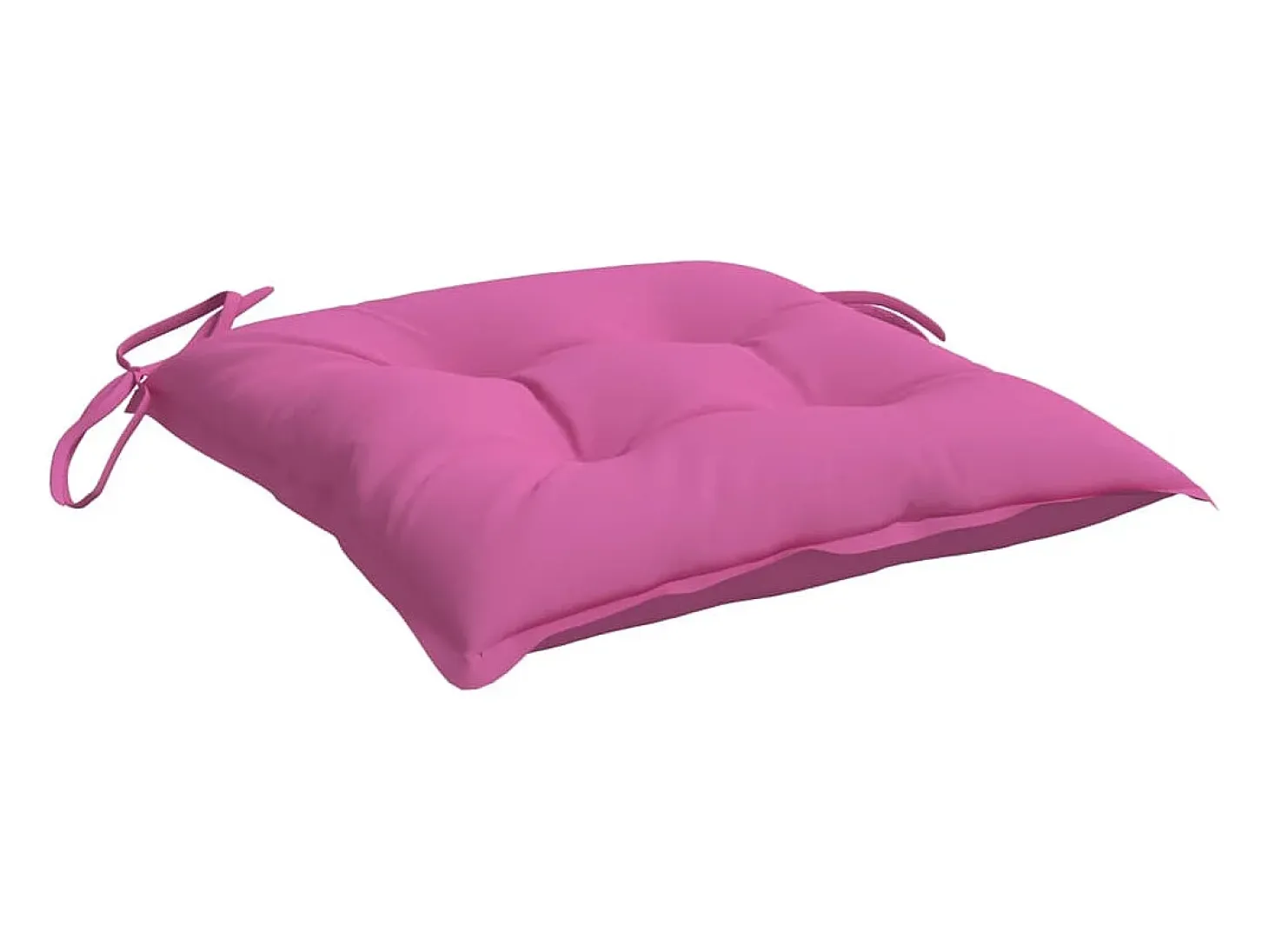 Cojines de silla 6 unidades tela Oxford rosa 50x50x7 cm