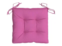Cojines de silla de jardín 2 unidades tela Oxford rosa 50x50x7 cm