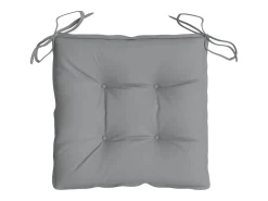 Cojines de silla de jardín 4 unidades tela Oxford gris 50x50x7 cm
