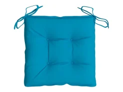 Cojines de silla de jardín 4 unidades tela Oxford azul 50x50x7 cm