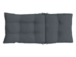 Cojines de silla respaldo alto 6 unidades tela Oxford gris antracita