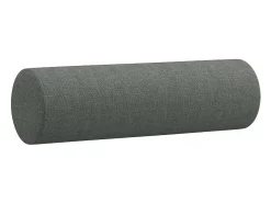 Cojines decorativos 2 uds tela gris oscuro 15x50 cm ES262974