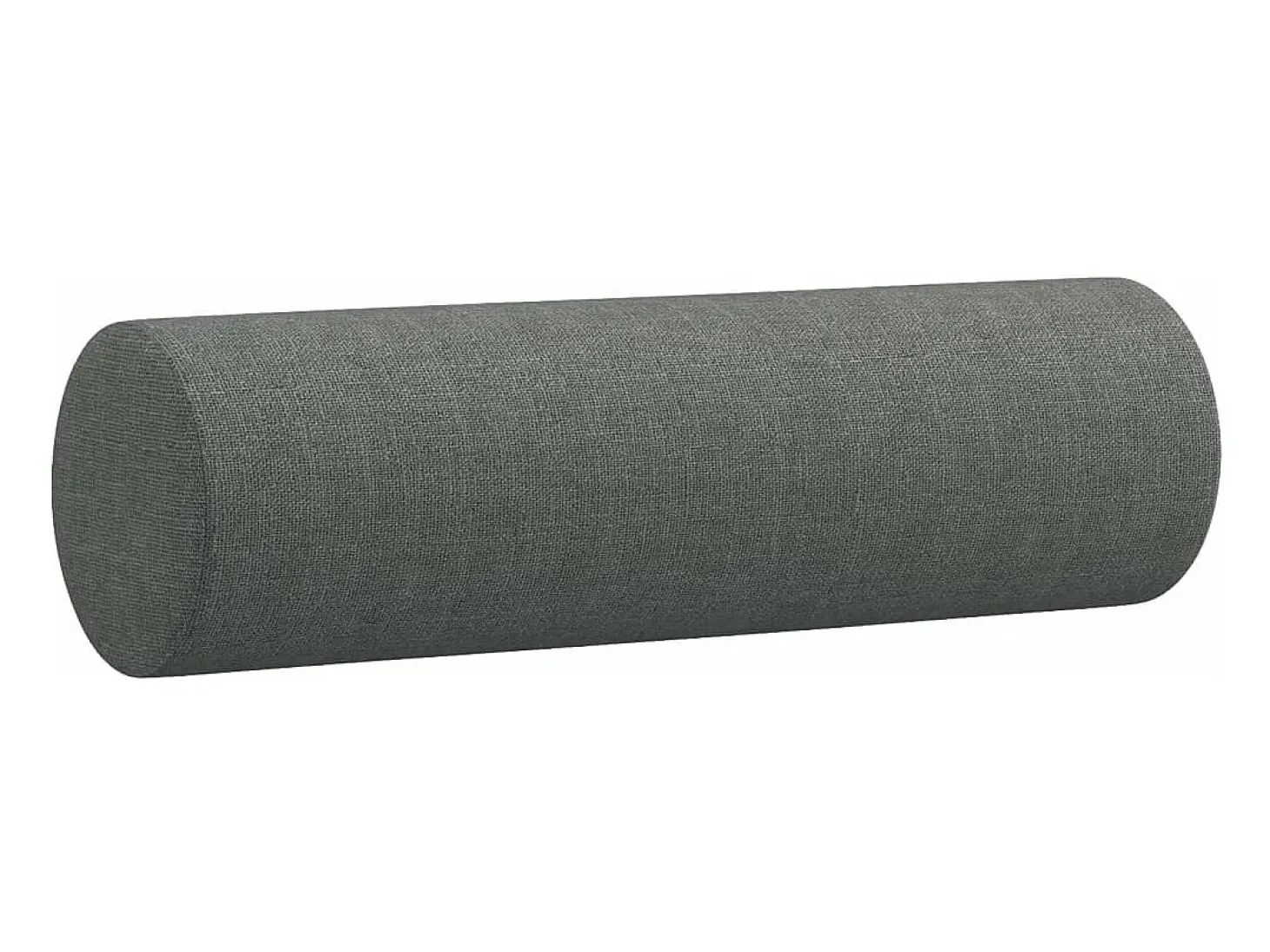 Cojines decorativos 2 uds tela gris oscuro 15x50 cm ES262974