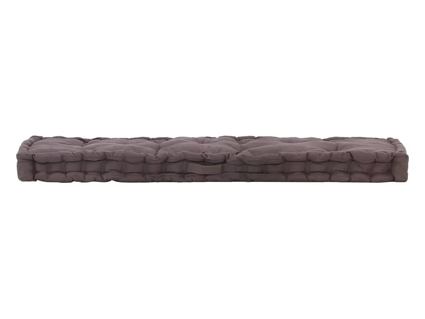 Cojines para muebles de palets 2 unidades algodón antracita
