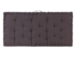 Cojines para muebles de palets 2 unidades algodón antracita