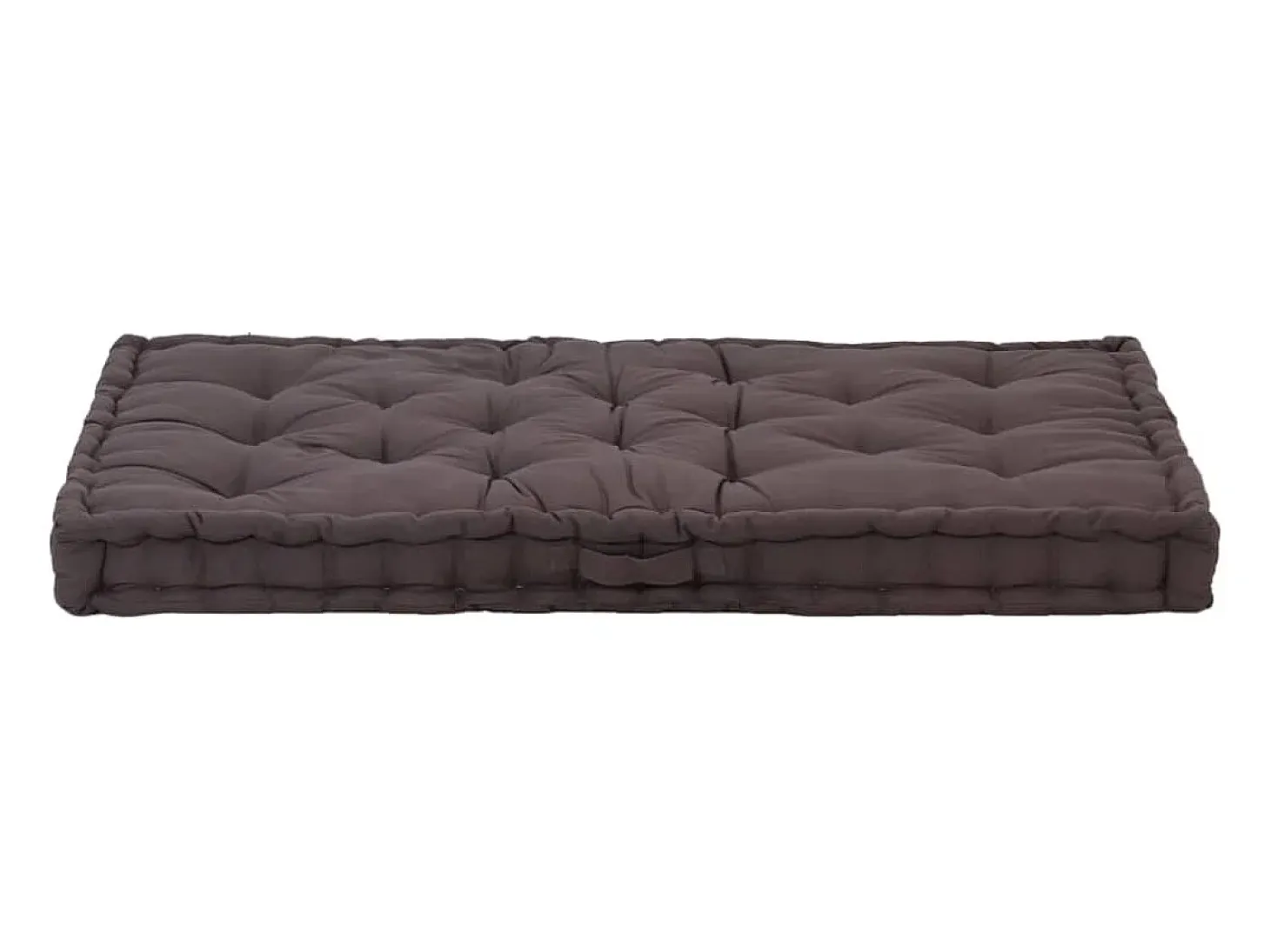 Cojines para muebles de palets 2 unidades algodón antracita
