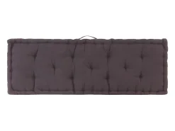 Cojines para muebles de palets 2 unidades algodón antracita