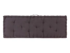 Cojines para muebles de palets 2 unidades algodón antracita ES403378