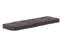 Cojines para muebles de palets 2 unidades algodón antracita ES403378