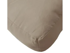 Cojines para palets 2 unidades tela Oxford gris taupé