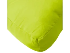 Cojines para palets 3 unidades tela Oxford verde claro