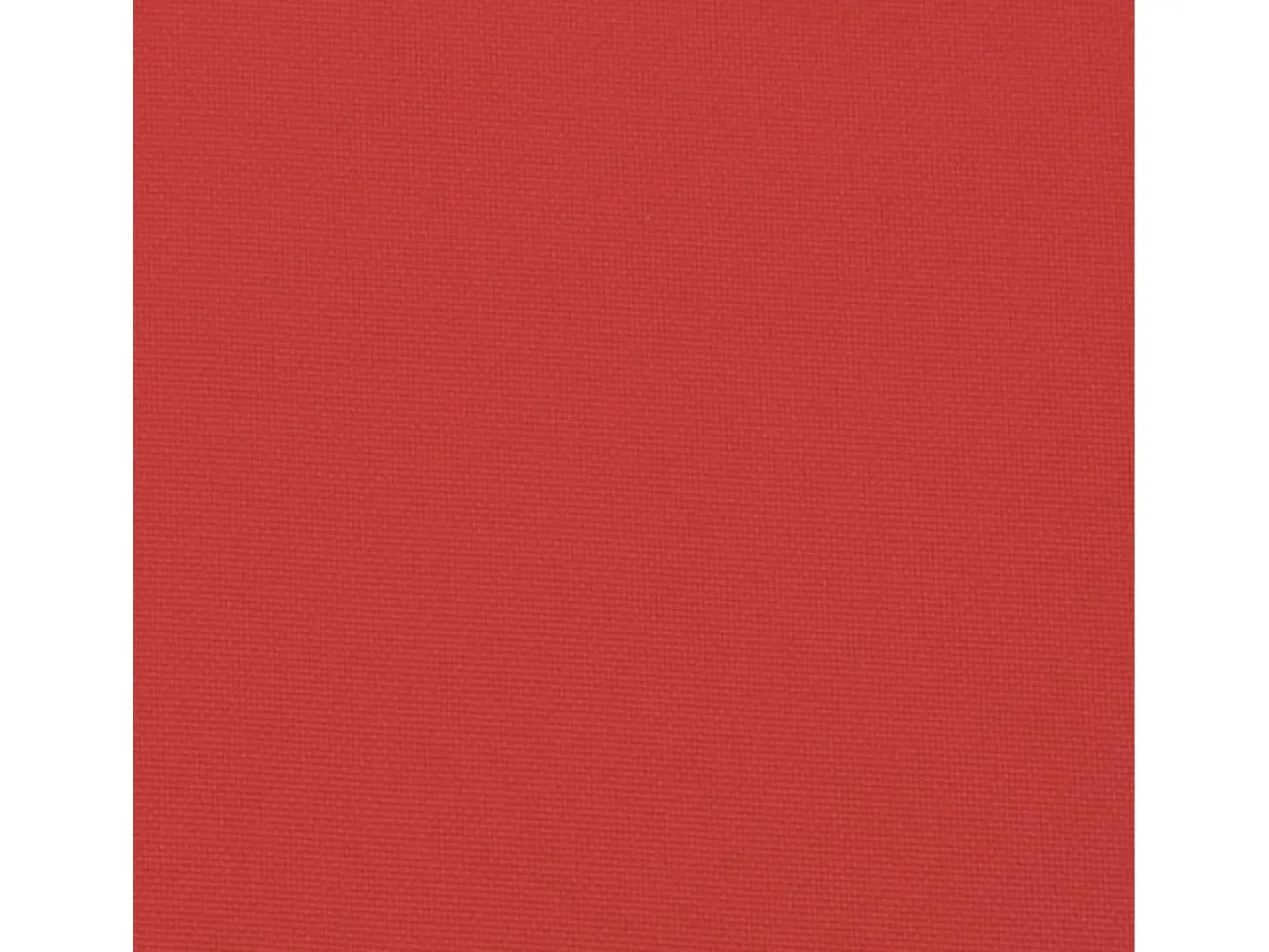 Cojines para palets 6 unidades tela Oxford rojo 50x50x7 cm
