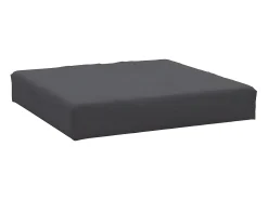 Cojines para palets 3 unidades tela Oxford gris antracita ES576090