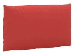 Cojines para palets 3 unidades tela Oxford rojo