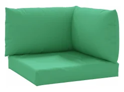 Cojines para palets 3 unidades tela Oxford verde