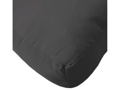Cojines para palets 2 unidades tela negro