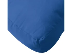Cojines para palets 3 unidades tela Oxford azul