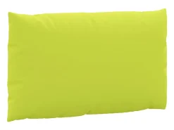 Cojines para palets 2 unidades tela Oxford verde claro