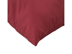 Cojines para palets 3 unidades tela rojo tinto