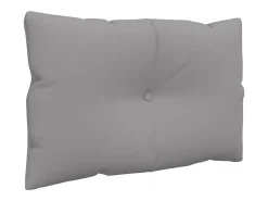 Cojines para palets 3 unidades tela gris