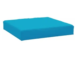 Cojines para palets 3 unidades tela Oxford azul claro