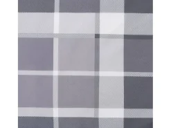 Cojines para palets 3 unidades tela a cuadros gris