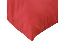 Cojines para palets 3 unidades tela rojo