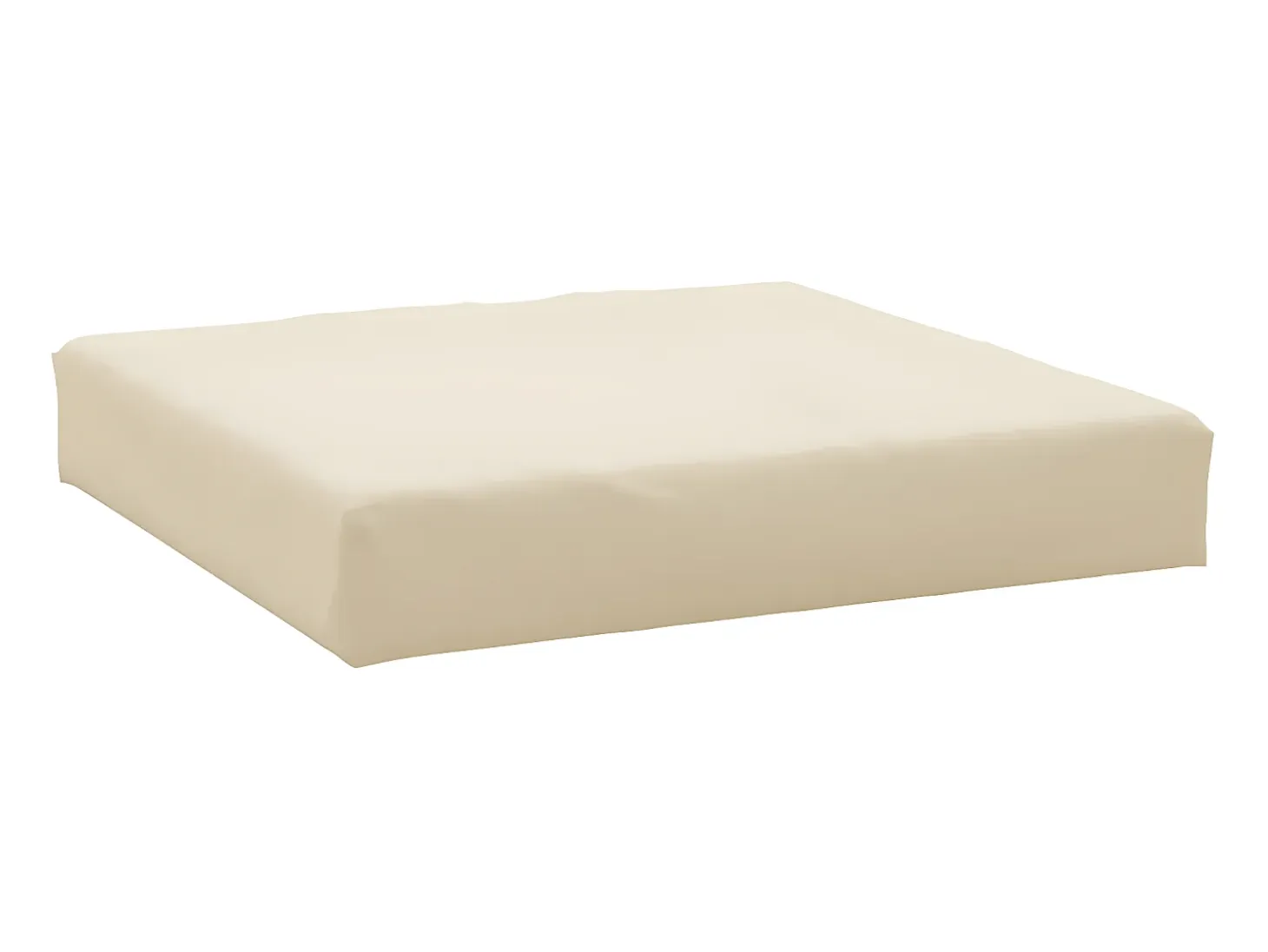 Cojines para palets 3 unidades tela Oxford beige ES965294