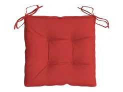 Cojines para palets 2 unidades tela Oxford rojo 50x50x7 cm