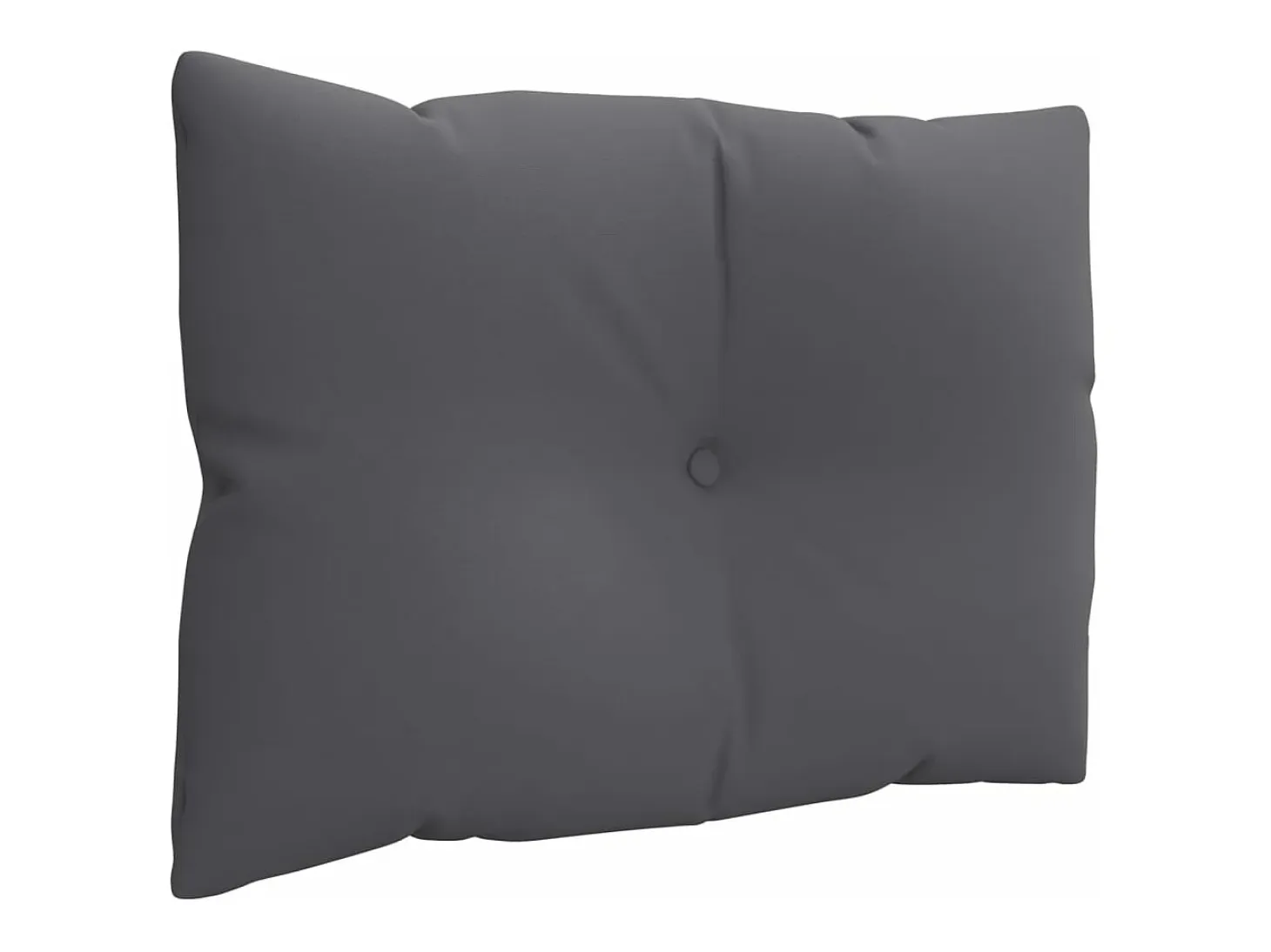 Cojines para paletss 3 unidades tela gris antracita